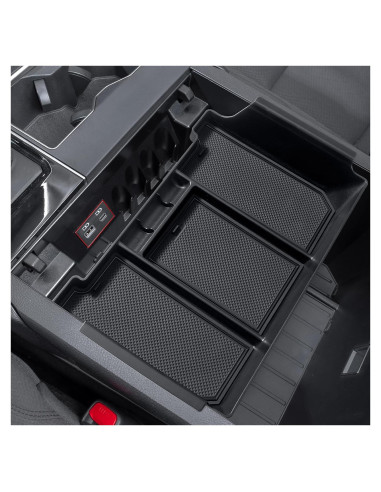 JDMCAR Bandeja Organizadora Consola Central Toyota Tundra 2022-2025