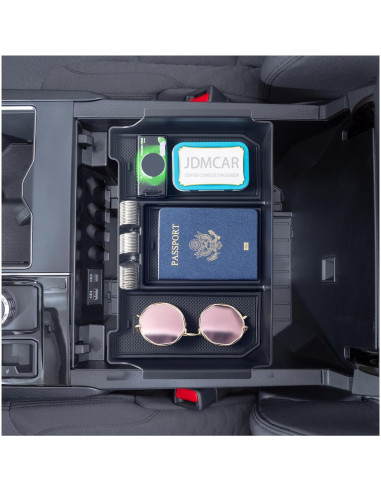 JDMCAR Bandeja Organizadora Consola Central Toyota Tundra 2022-2025