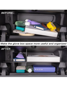 Organizador de Guantera JKCOVER para Toyota Tacoma 2024-2025 2