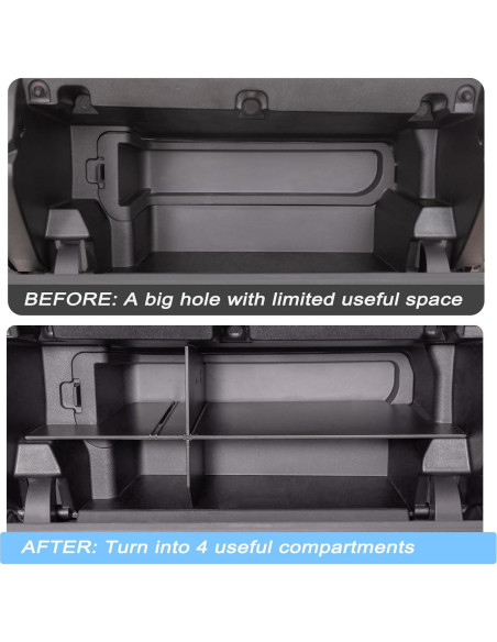 Organizador de Guantera JKCOVER para Toyota Tacoma 2024-2025