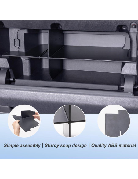 Organizador de Guantera JKCOVER para Toyota Tacoma 2024-2025