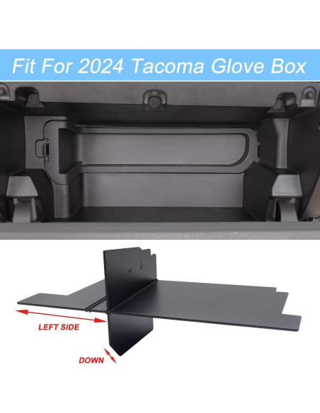 Organizador de Guantera JKCOVER para Toyota Tacoma 2024-2025