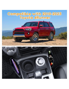 Organizador de Consola Central Sinvanho para Toyota 4Runner 2010-2024 2