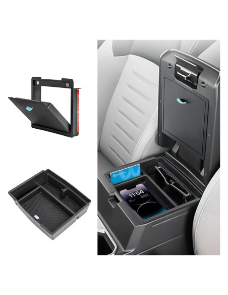 Bandeja organizadora Neepiar para consola Toyota Tacoma 2024-2025
