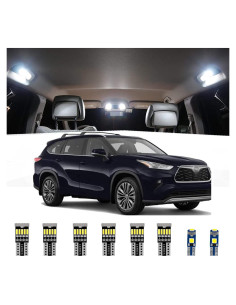 Kit de Luces LED Interior AWALITED 15 Piezas Toyota Highlander