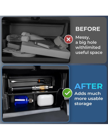 Organizador de Guantera Katorn para Toyota Tacoma 2024-2025