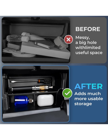 Organizador de Guantera Katorn para Toyota Tacoma 2024-2025