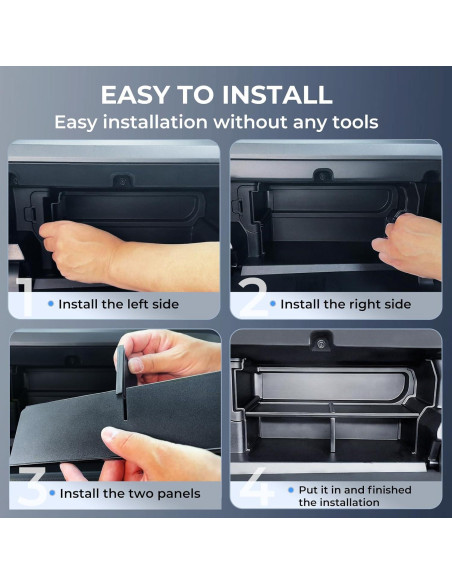 Organizador de Guantera Katorn para Toyota Tacoma 2024-2025