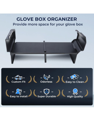 Organizador de Guantera Katorn para Toyota Tacoma 2024-2025