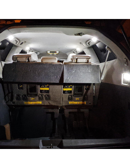 Kit 16 Bombillas LED Interiores EASY EAGLE Toyota Sienna 2011-2021