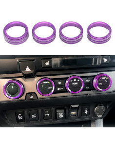 Cubiertas de Consola Central Toyota Tacoma 2016-2023 - Púrpura 2