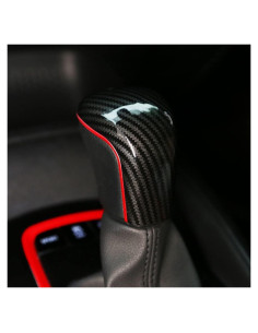 Cubierta Pomo Palanca Cambios BOYUER Toyota Camry Corolla Rojo