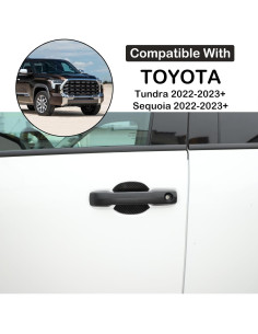 Cubierta de Tazón Manija Puerta Aunginsy Toyota 2022-2025 2