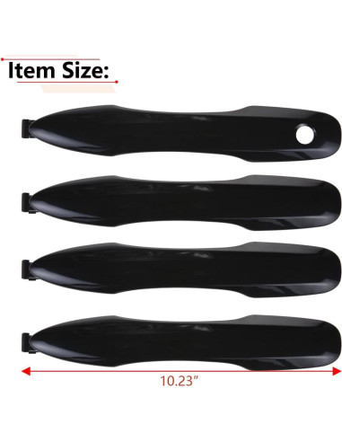 Manija de Puerta Exterior RLB-HILON para Toyota Camry, Corolla y Avalon