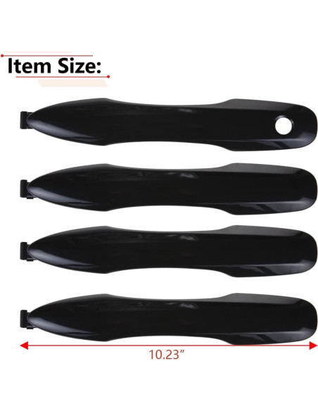 Manija de Puerta Exterior RLB-HILON para Toyota Camry, Corolla y Avalon