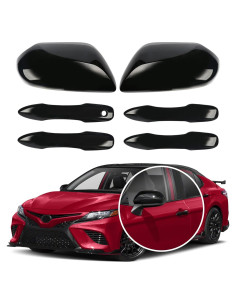 Cubiertas de Espejo y Manijas Sportuli para Toyota Camry 2018-2025