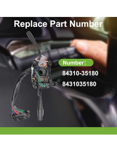 Interruptor de señal de giro Toyota 4Runner Pickup 84-89 2