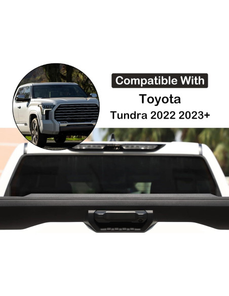 Cubierta Mango Portón Trasero Aunginsy Toyota Tundra 2022-2025