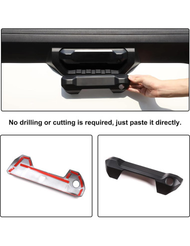 Cubierta Mango Portón Trasero Aunginsy Toyota Tundra 2022-2025