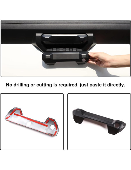 Cubierta Mango Portón Trasero Aunginsy Toyota Tundra 2022-2025