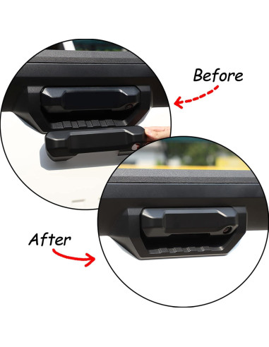 Cubierta Mango Portón Trasero Aunginsy Toyota Tundra 2022-2025