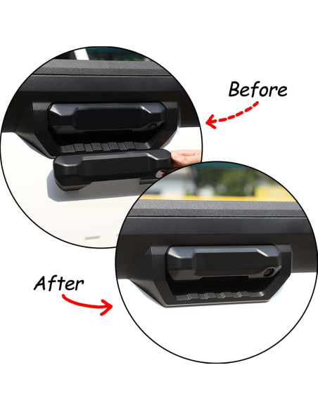 Cubierta Mango Portón Trasero Aunginsy Toyota Tundra 2022-2025