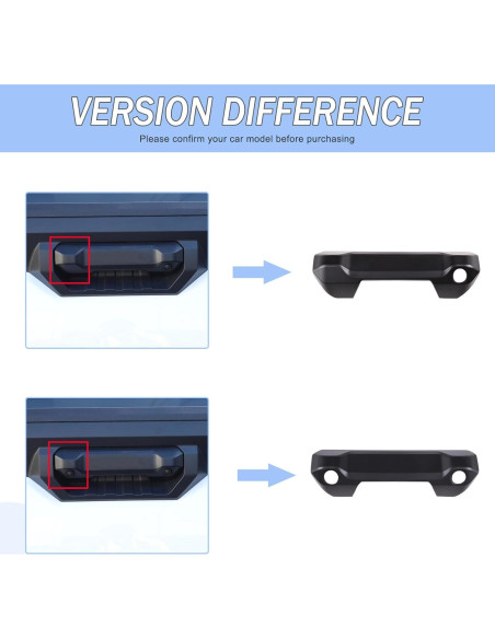 Cubierta Mango Portón Trasero Aunginsy Toyota Tundra 2022-2025