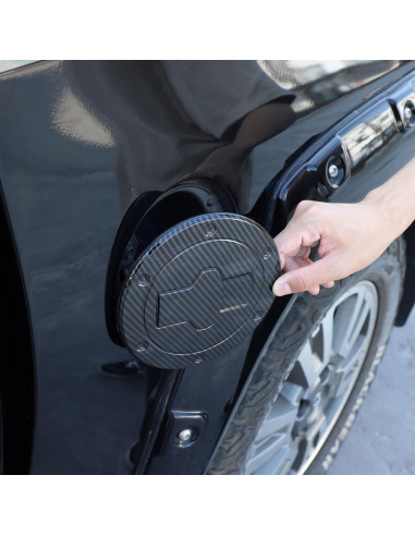 Cubierta Tanque Combustible Toyota Tundra 2007-2021 ABS Carbono