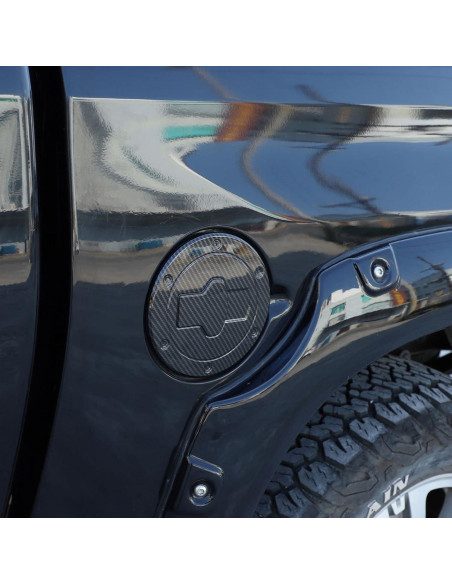 Cubierta Tanque Combustible Toyota Tundra 2007-2021 ABS Carbono