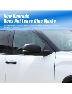 Cubierta Espejo Lateral HIRUFAIT para Toyota Tundra 2022-2024 2