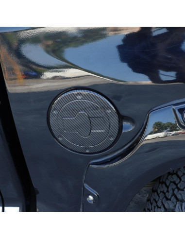 Cubierta Tanque Combustible Toyota Tundra 2007-2021 ABS Carbono