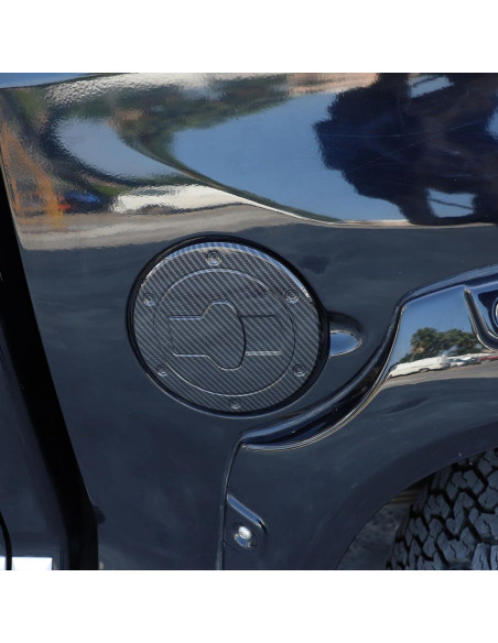 Cubierta Tanque Combustible Toyota Tundra 2007-2021 ABS Carbono