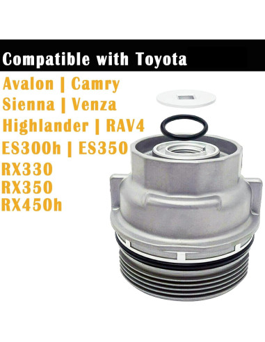 Tapa de Filtro de Aceite Danbojit 15620-31060 Aluminio