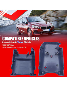 Cubierta de Columna de Dirección SMMS Toyota Hilux 1989-1997 Azul 2