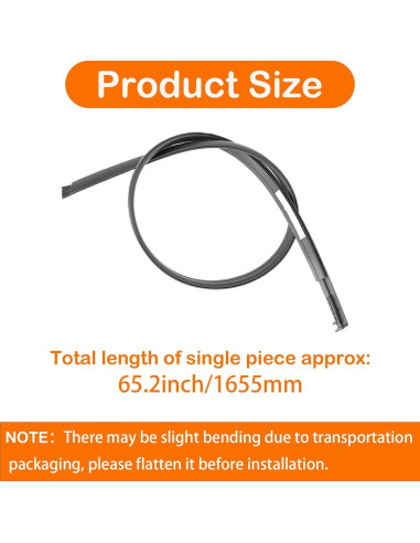 Moldura de Goteo de Techo MIYIMORE para Toyota Tundra 2007-2021