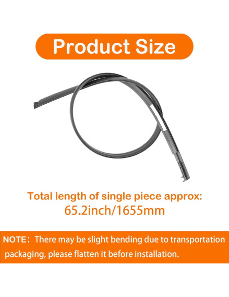 Moldura de Goteo de Techo MIYIMORE para Toyota Tundra 2007-2021