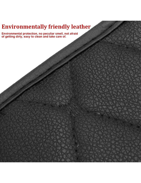 Almohadilla de Consola Central 8sanlione Negra 31.99x20.93cm