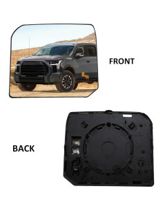 Cristal Espejo Lateral Derecho Toyota Tundra 2022-2023 2