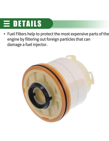 Filtro de Combustible Diésel Motoforti para Toyota Hilux