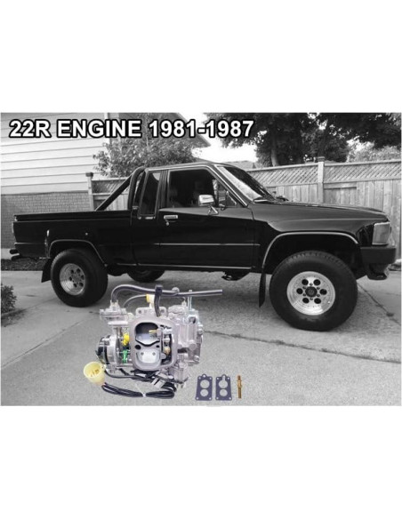 Carburador LDCRE 22R para Toyota Pick Up 2.4L 1987-1990