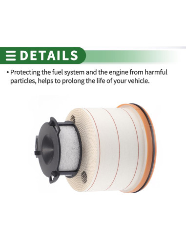 Filtro de Combustible Diésel Motoforti para Toyota Hilux 2015-2022