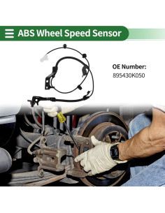 Sensor de Velocidad de Rueda ABS Motoforti Toyota Hilux 2014-2019 2