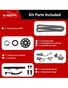 Juego de engranajes de cadena de distribución YA-MAYPAY 2.4L 2
