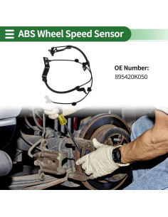 Sensor de Velocidad de Rueda ABS Motoforti para Toyota Hilux 2014-2019 2