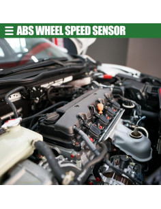 Sensor de Velocidad de Rueda ABS Motoforti para Toyota Hilux 2004-2012, 2 Pcs 2