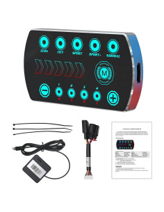 Controlador de Respuesta Acelerador Qagea 10 Modos Toyota