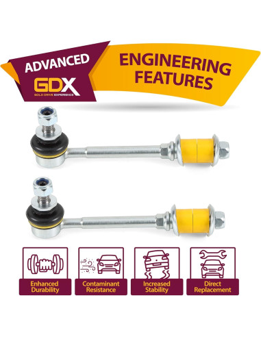 Kit de Enlace Estabilizador Metrix GDX 2 Piezas Toyota
