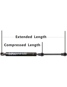 Soportes de Elevación BOXI para Capó Toyota 4Runner/Hilux 2010-2022 2