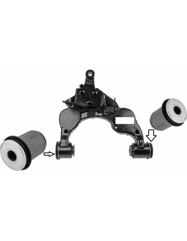 Juego de 8 bujes de brazo de control Toyota Tacoma 95-04