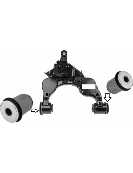 Juego de 8 bujes de brazo de control Toyota Tacoma 95-04